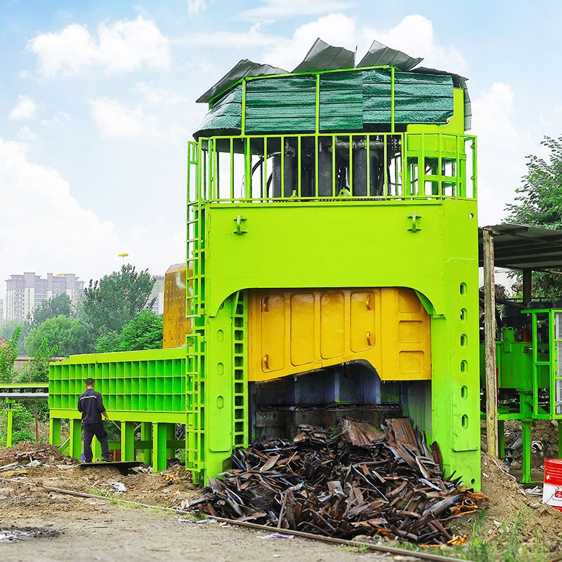 1000T gantry shear for steel recycling